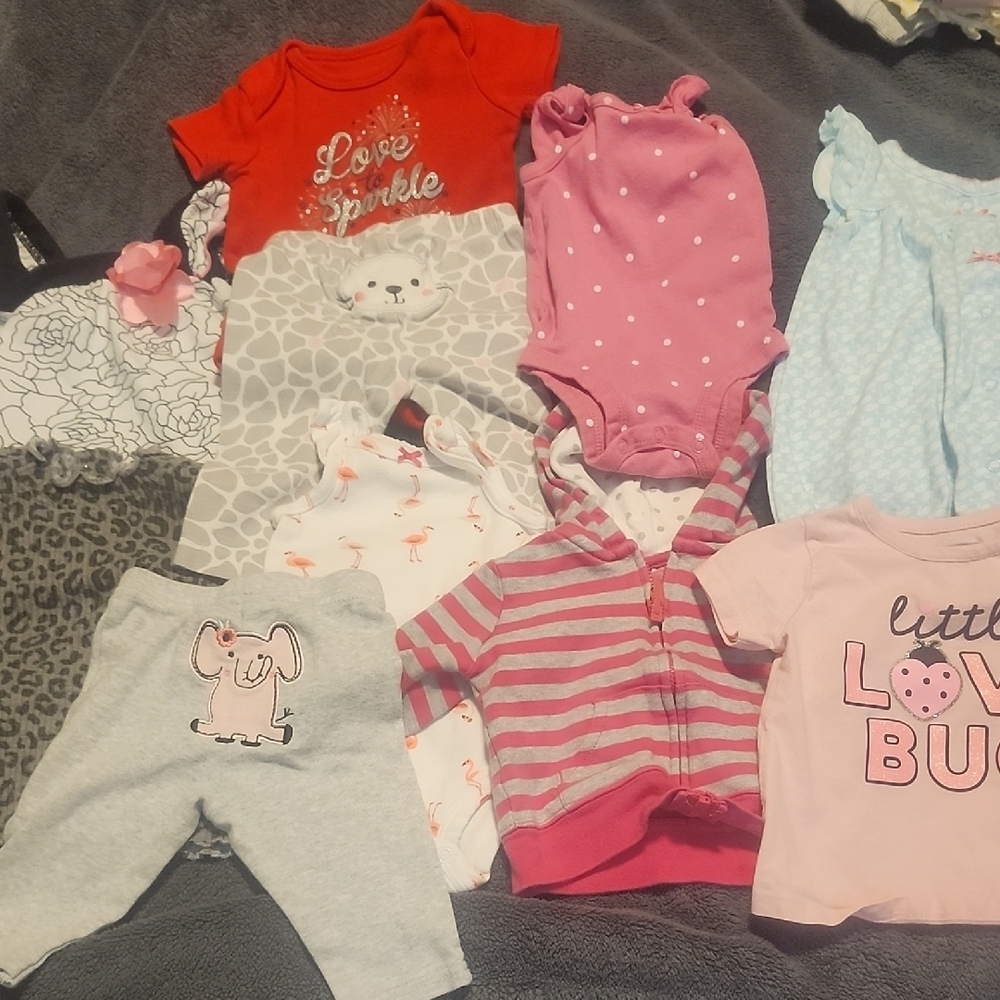 Baby Girl Clothing Set 3-6 Months